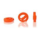 Нашийник від бліх і кліщів для котів Beaphar оранжевий 35 см, фото 2