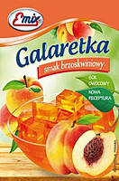 Галаретка (Желе) со вкусом персика Emix Польша 79г