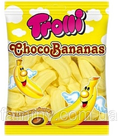 Маршмеллоу бананове з шоколадною начинкою Trolli Choco Bananas 150г Німеччина