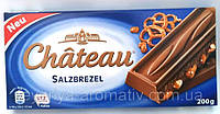Шоколад молочный с солеными кренделями Chateau Германия 200г