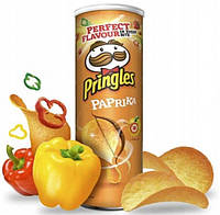 Чіпси з паприкою Pringles Sour Paprika, 165 г