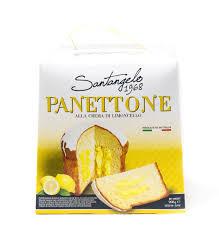 Панеттоне Santagelo PANETTONE alla crema di limone 908г Италия - фото 2 - id-p1391655812
