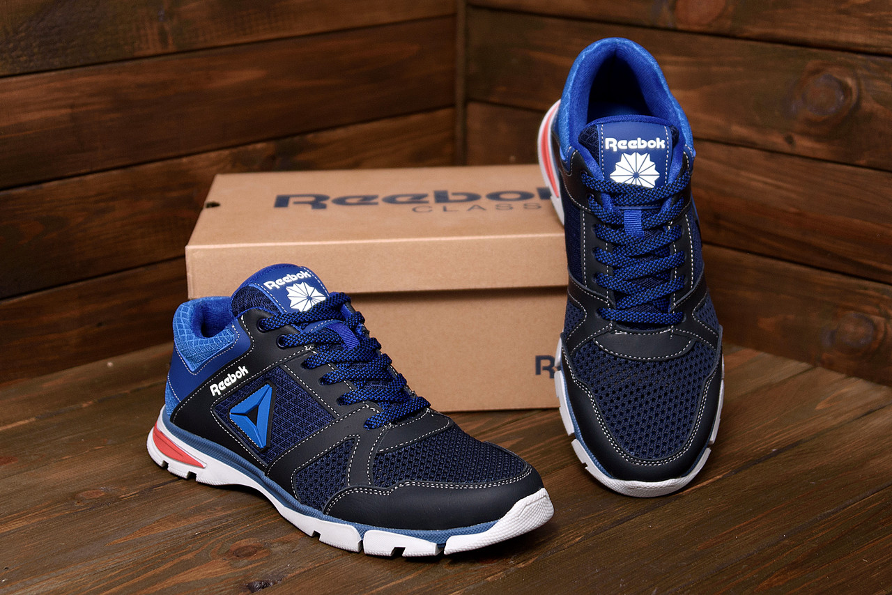 Купить Мужские летние кроссовки сетка Reebok (Рибок), туфли мужские ...