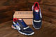 Чоловічі літні кросівки сітка Reebok (Рибок) Street Style Blue, чоловічі туфлі, кеди сині, Літня чоловіча, фото 6