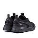 Чоловічі літні кросівки сітка Runner Black, чоловічі туфлі, кеди чорні, чоловіче взуття, фото 3