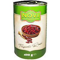 Фасоль красная NOVI Red Kidney Beans 400 г Италия