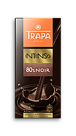 Шоколад черный без глютена 80% какао Intenso Trapa Испания 175г