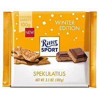 Шоколад Ritter Sport Spekulatius ( с имбирным печеньем) Германия 100г