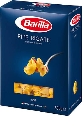 Макаронные изделия БЕЗ ЯИЦ Integrale Penne Rigate Barilla Италия 500г ...