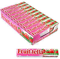 Упаковка жевательных конфет Fruit-tella Клубника 40 шт x 41г, Польша
