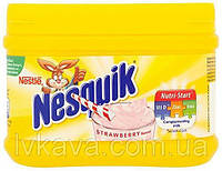 Какао напиток Nesquik strawberry, клубника 300 г Швейцария