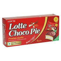 Печенье (Пирожное) Классика Choco Pie LOTTE Чоко пай (6шт) 168г Ю.Корея