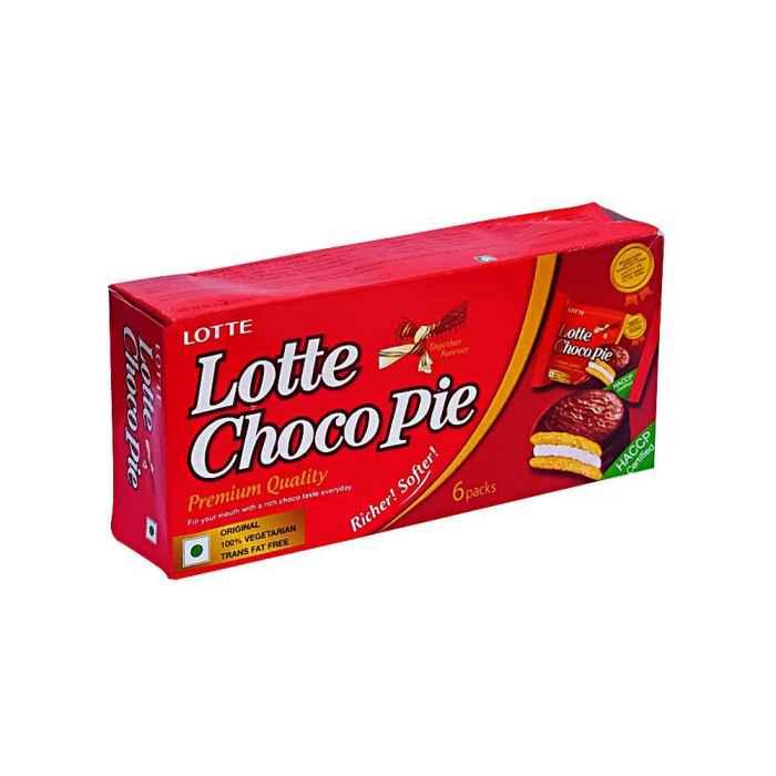 Печенье (Пирожное) Классика Choco Pie LOTTE Чоко пай (6шт) 168г Ю.Корея - фото 3 - id-p1391662056