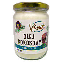 Кокосовое масло рафинированное Olej Kokosowy Vitanella 500мл Польша