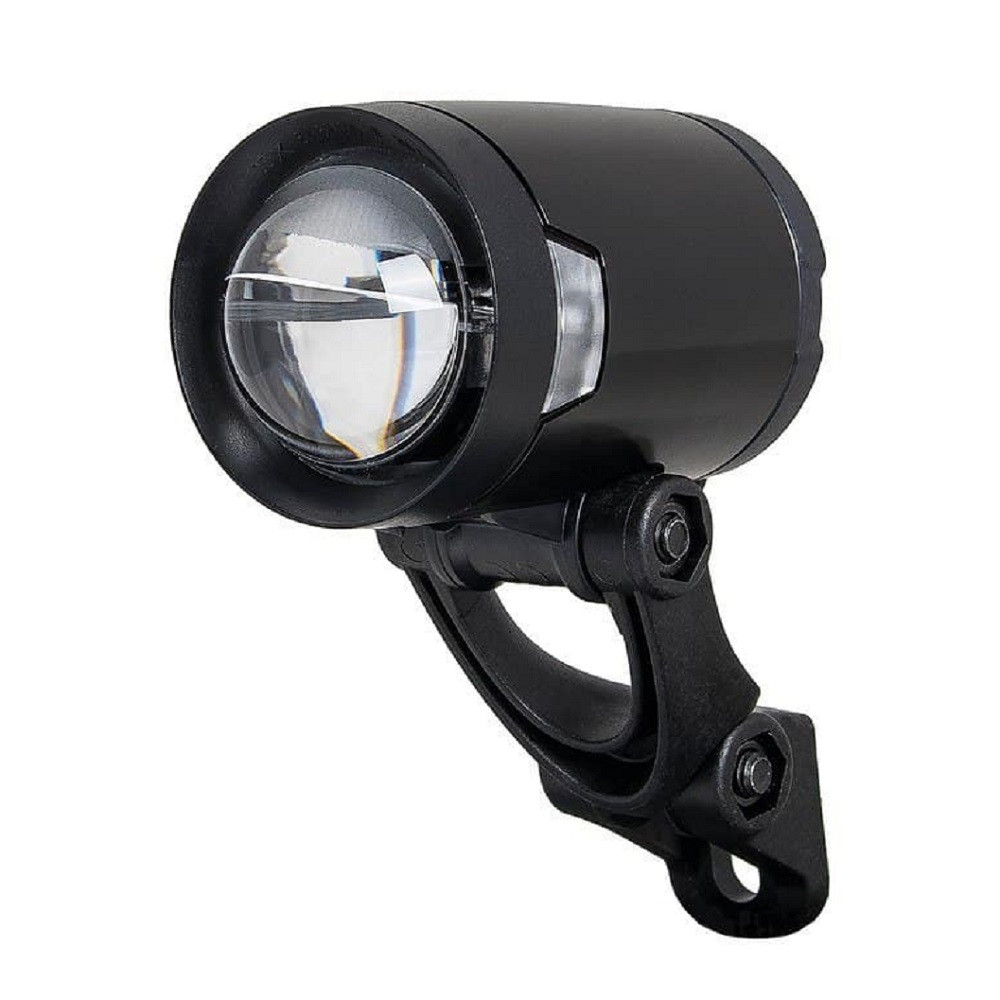 Фара передня HERRMANS LED Pro eBike, 100Lux, 6/12V, чорний (AS)