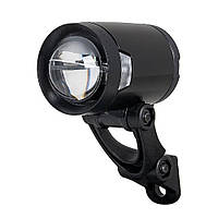 Фара передняя XLC HERRMANS LED Pro eBike, 100Lux, 6/12V, черный (AS)