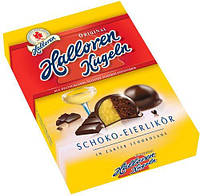 Конфеты с шоколадно-яичным ликером Halloren Kugeln 125г Германия