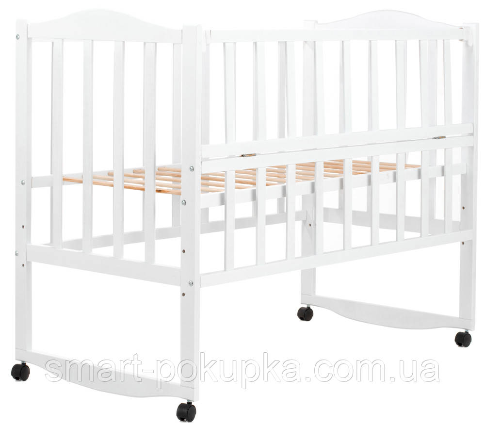 Ліжко Babyroom Зайченя ZL101 відкидний пліч-біла