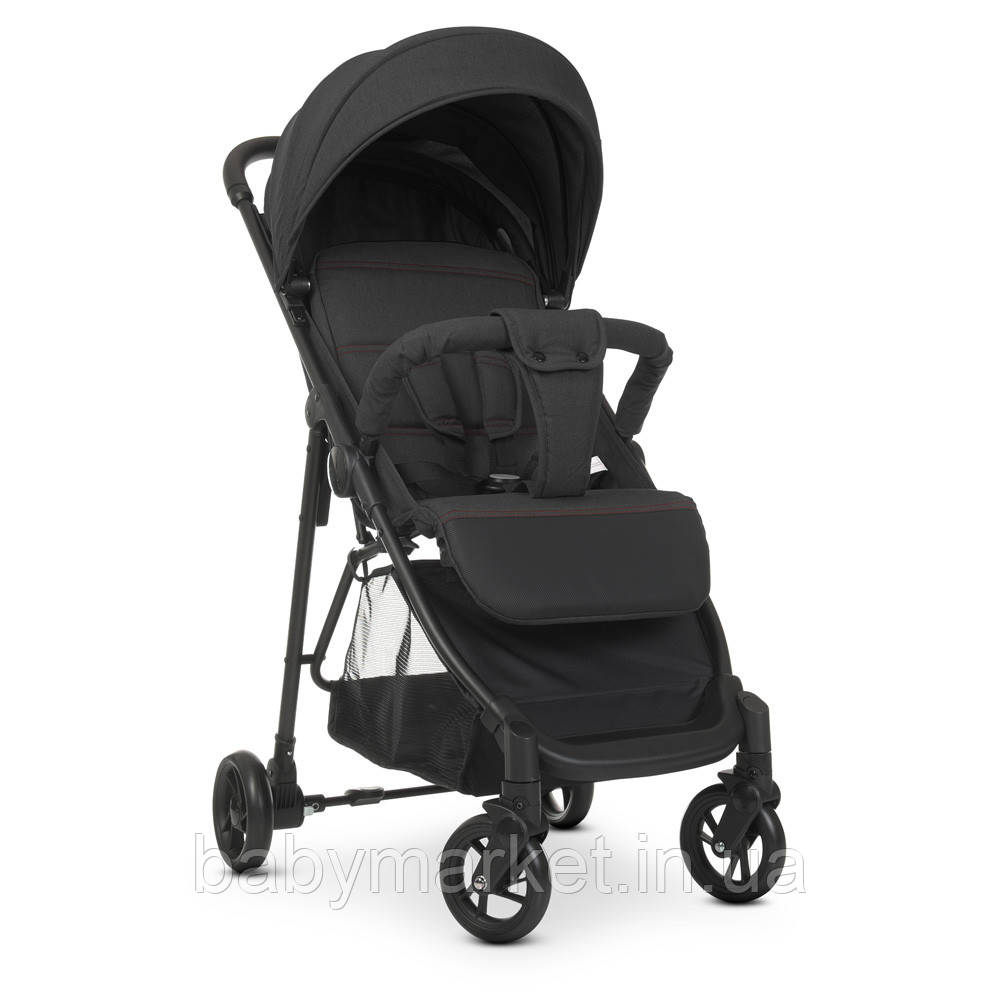 Коляска Bambi M 4249-2 (dark grey)