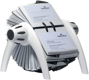 Візитниця настільна обертається на 400 візиток DURABLE