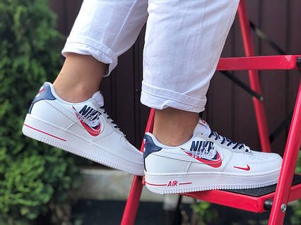 Nike af1 swoosh overlap hot sale