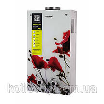 Газова колонка Thermo Alliance димохідна JSD20-10GB 10 л скло (квітка), фото 4