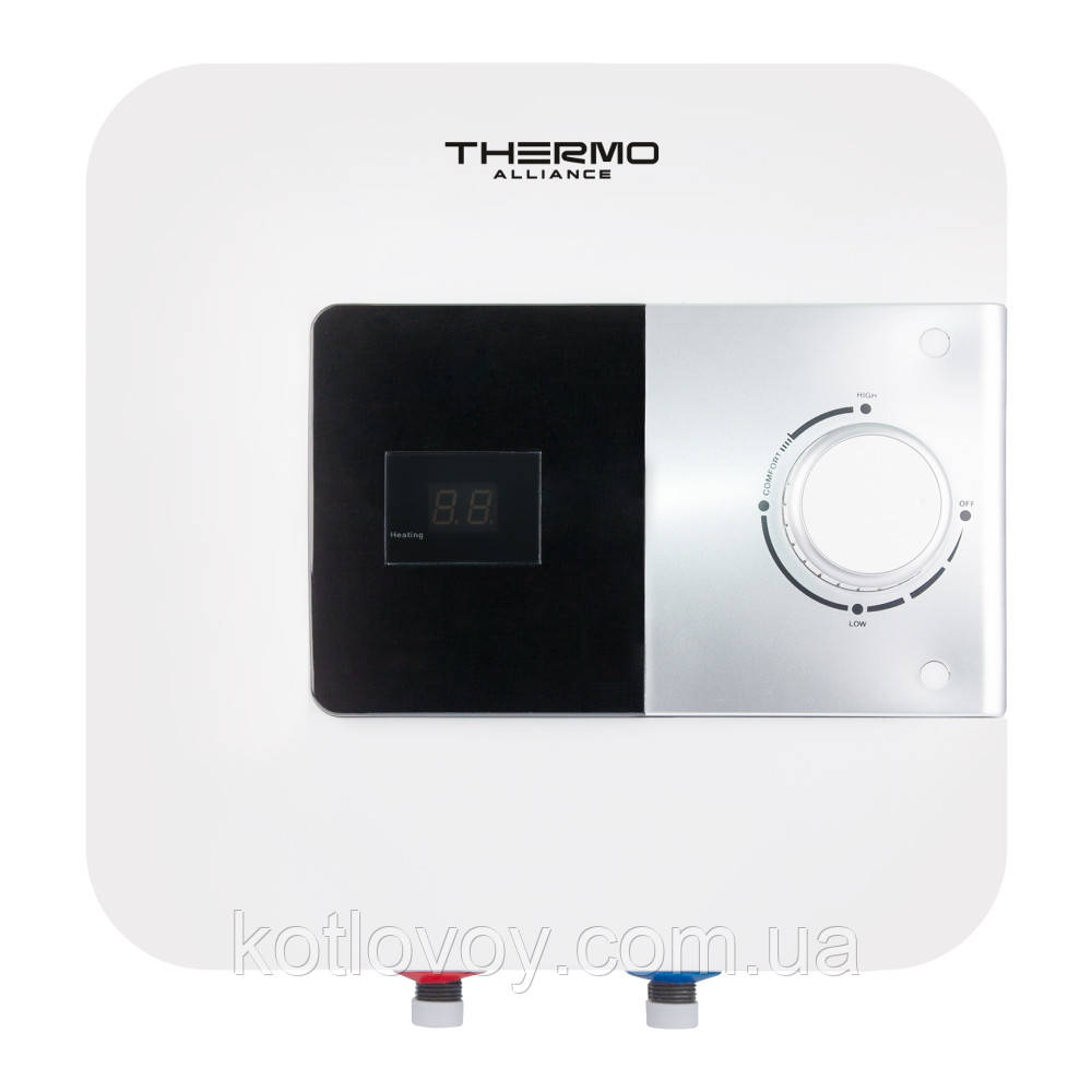 Водонагрівач компактний Термо Альянс Thermo Alliance над мийкою/під мийкою