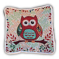 Декоративна наволочка на блискавці 50*50 см, тканина гобелен