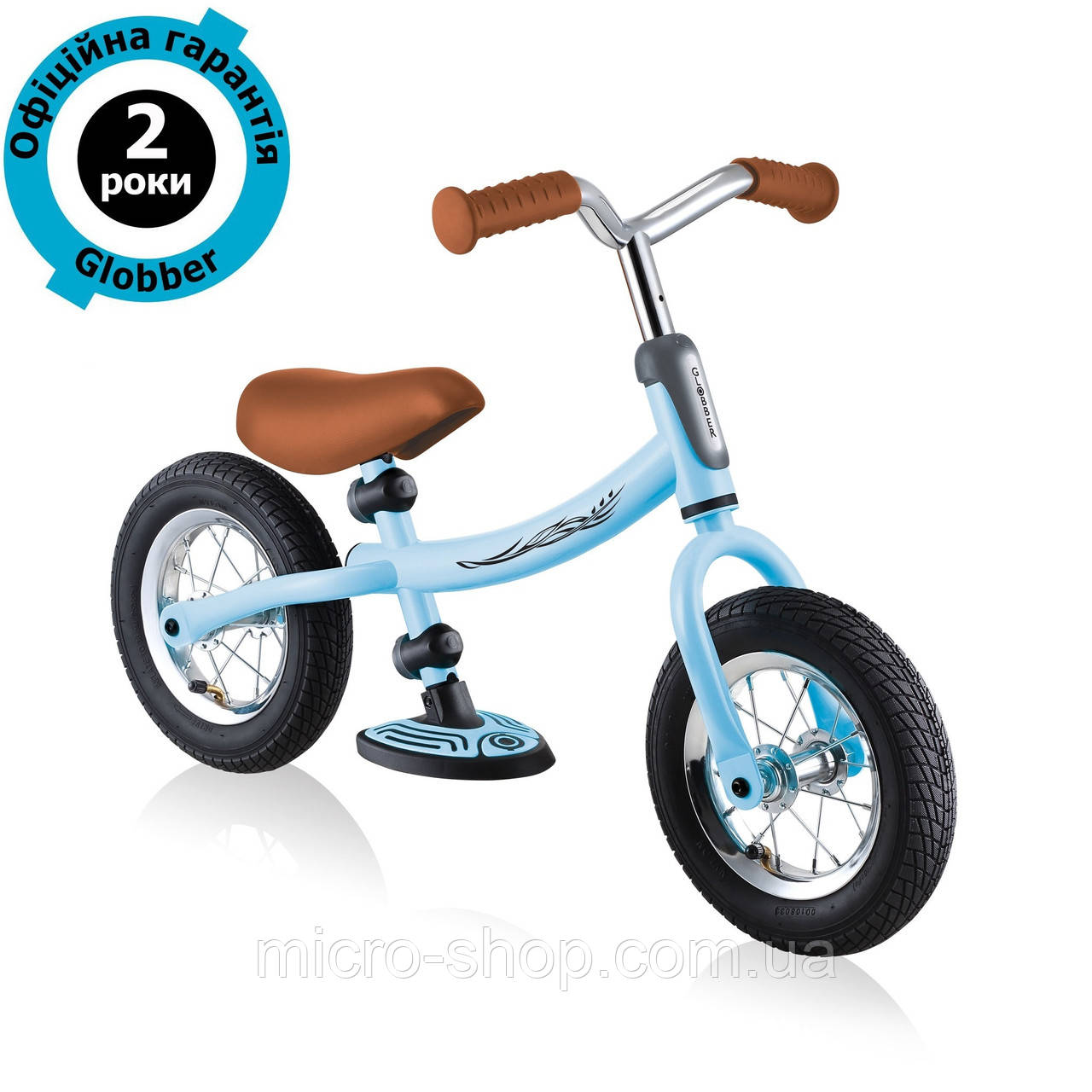 Біговел Globber Go Bike Air Pastel Blue (пастельно-синій)