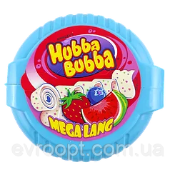Жувальна гумка ягідний мікс (голуба) Hubba Bubba beerenmischung