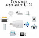 Розумна розетка Wi-smart Plug Wi-Fi управління розетка Управління голосом з керуванням через смартфон 16А, фото 6