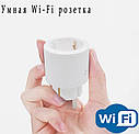 Розумна розетка Wi-smart Plug Wi-Fi управління розетка Управління голосом з керуванням через смартфон 16А, фото 2