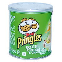 Чіпси сметана та цибуля Pringles Sourcream & Onion, 40 г