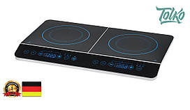 Індукційна плита Medion MD 15324 на 2 конфорки 3500 Вт