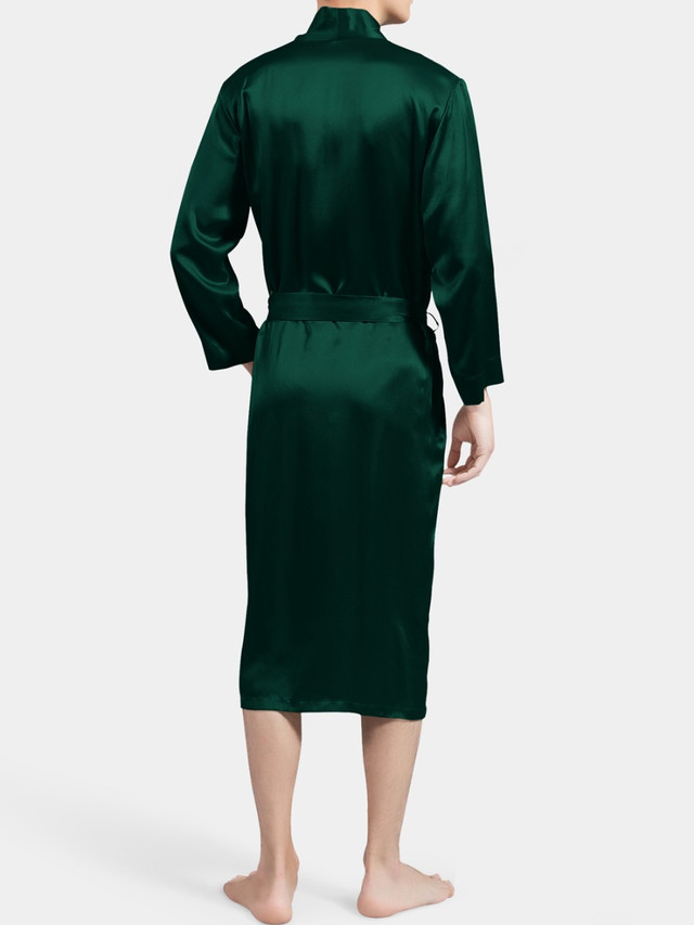 чоловічий шовковий атласний халат купить чоловічий шовковий халат