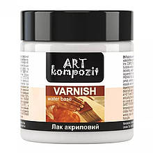 Лак акриловий "ART Kompozit", шовковисто-матовий, 0,4 л