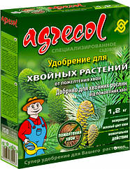 Добриво для хвойних від пожовтіння Agrecol Агрікол 1.2 кг