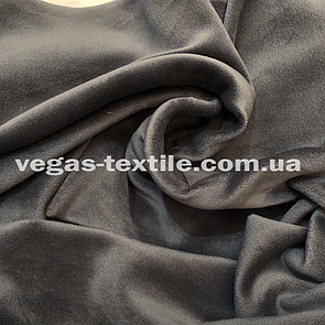 Велюр плюш (Спорт) Сірий