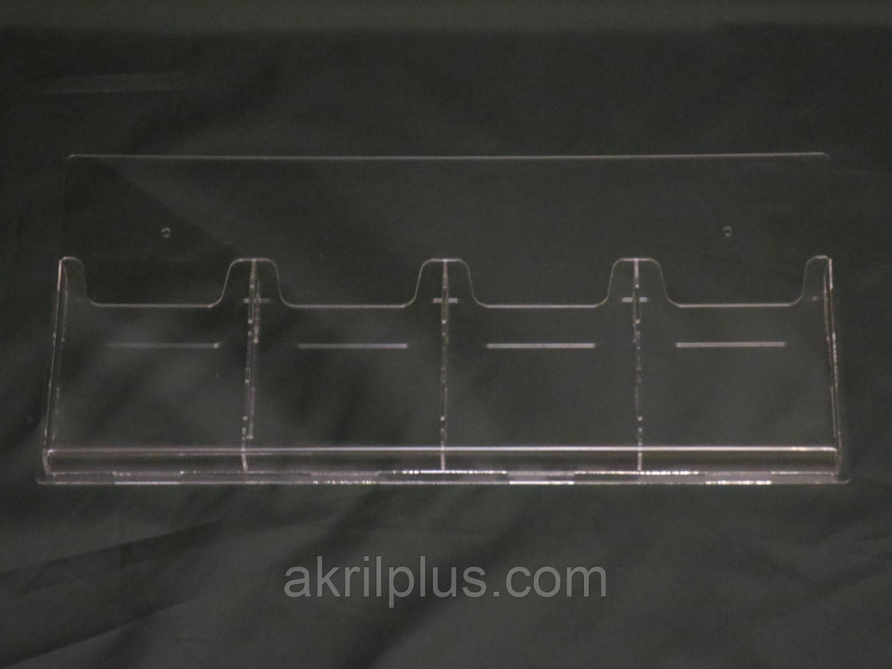 Настенная буклетница на 4 кармана под евроформат 210*100 мм - фото 5 - id-p1301091337