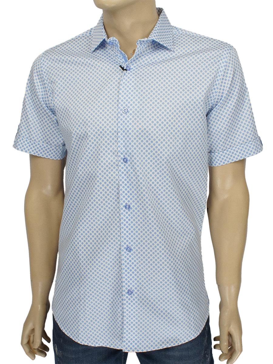 Чоловіча літня сорочка короткий рукав Jack Polo 2007 NK 03, фото 1