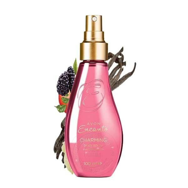 Парфумований спрей для тіла «Ожина і мускус» (100 мл) AVON ENCANTO
