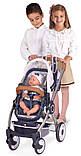 Коляска для ляльок 3в1 DeCuevas з сумкою (розмір 41-62-70см) 80537, фото 2