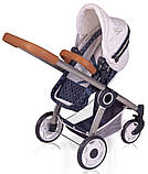 Коляска для ляльок 3в1 DeCuevas з сумкою (розмір 41-62-70см) 80537, фото 3