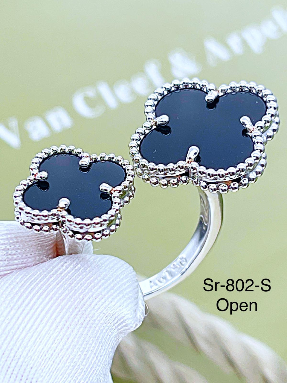 Кільце Stainlees Steel (преміум) Sr-802(8) open