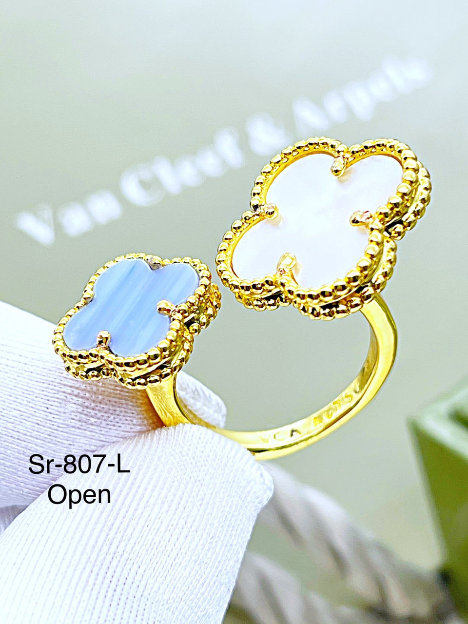 Кільце Stainlees Steel (преміум) (14-K) Sr-807(8) open