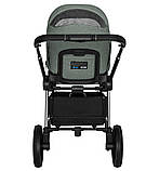 Універсальна коляска 3 в 1 CARRELLO Optima CRL-6504 (3in1) Mirror Grey у льону, фото 8