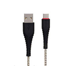 Кабель для зарядки телефона/ смартфона Borofone BX25 Powerful USB - Type-C 1 м Чорний, фото 5