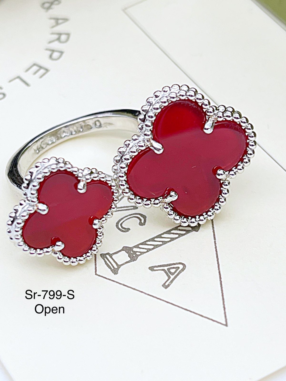 Кільце Stainlees Steel преміум Sr-799 (8) open