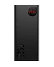 УМБ Power Bank (зовнішній акумулятор) для телефону Baseus Quick Charge 20000 мАг Чорний (PPIMDA-A0A), фото 5