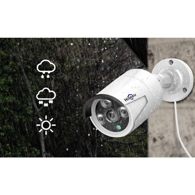 Купити Комплект відеоспостереження Kit Hiseeu HB615 5MP POE + DVR NV ...